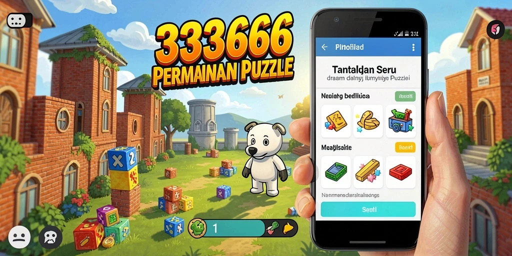 Tampilan gameplay menawan dan penuh tantangan dari 333666.
