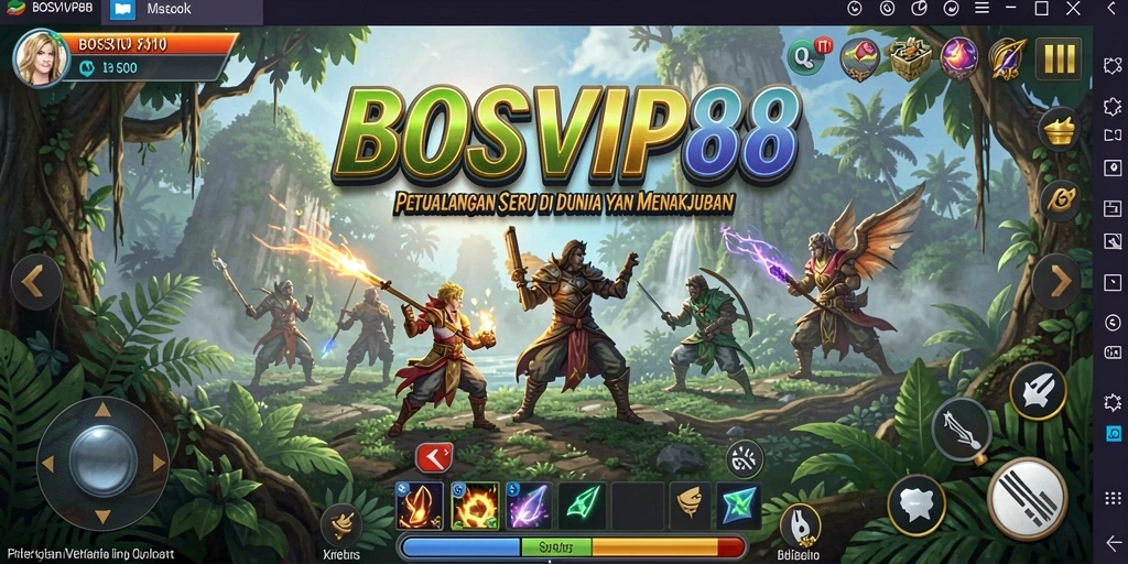 Gameplay menarik di dunia petualangan BOSVIP88.
