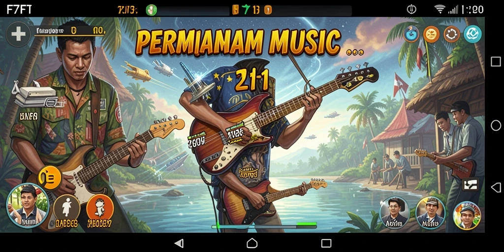 Tampilan gameplay <strong>F7F7</strong> yang seru dan penuh warna.