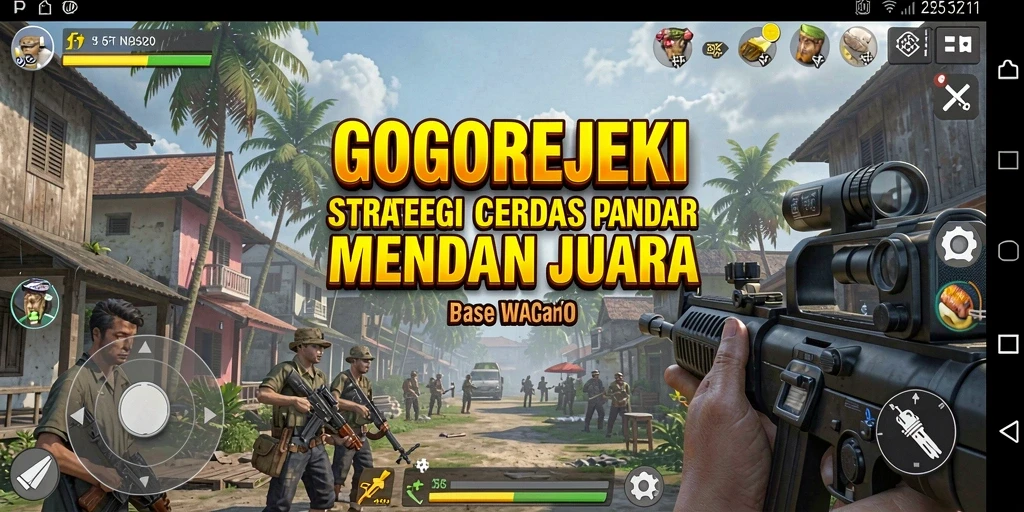 Gameplay menarik GOGOREJEKI dengan strategi yang mendalam.