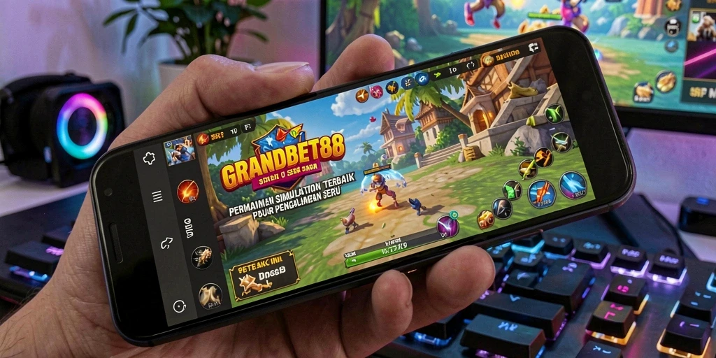 Tampilan gameplay seru dalam GRANDBET88 yang penuh tantangan.