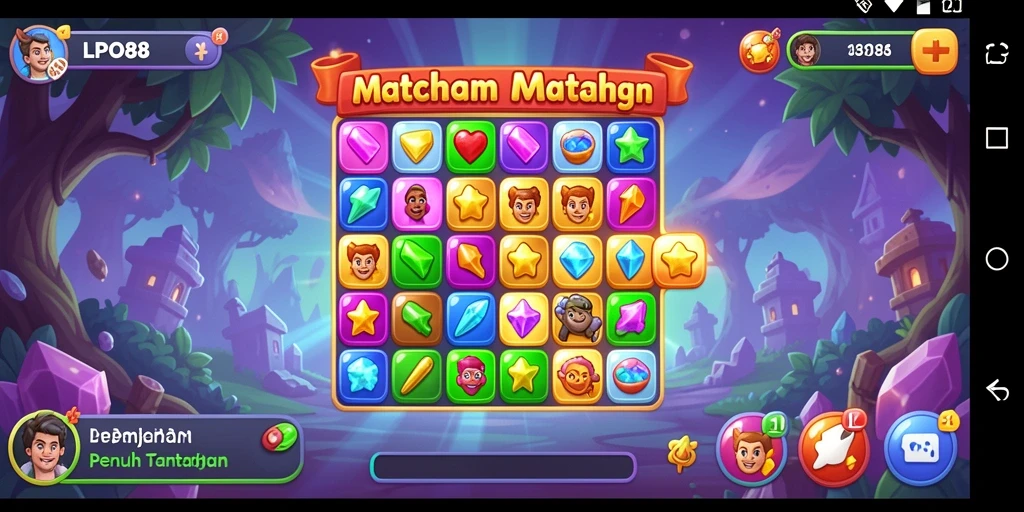 Tampilan gameplay LPO88 yang penuh warna dan menarik.