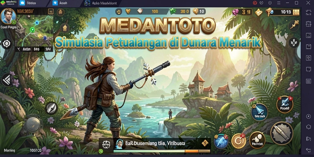 Screenshot dari MEDANTOTO menampilkan gameplay simulasi yang memikat dan interaktif.