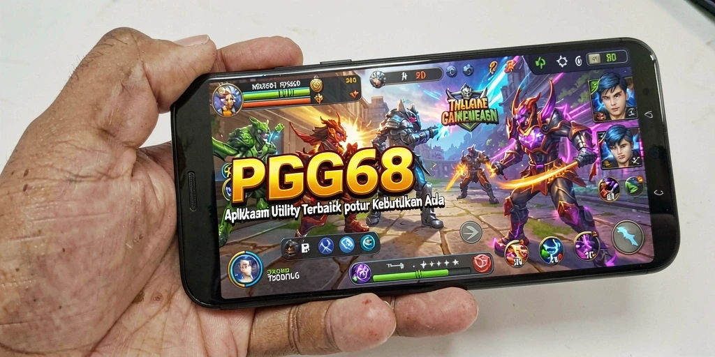 Tampilan PGG68 yang intuitif dan fungsional di perangkat mobile.