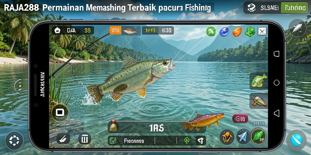 Screenshot utama RAJA288 menunjukkan aksi memancing yang mendebarkan.