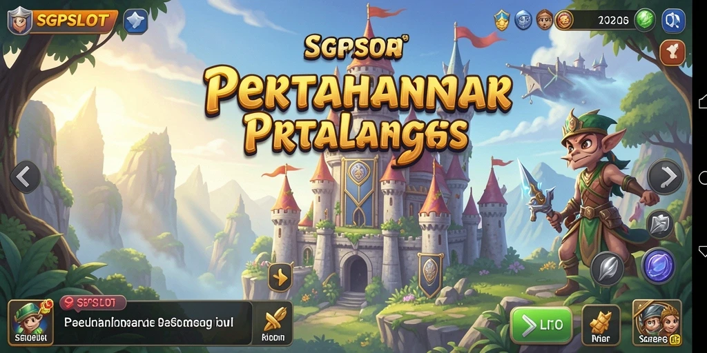 Tampilan gameplay seru dalam SGPSLOT dengan strategi menara yang mendebarkan.