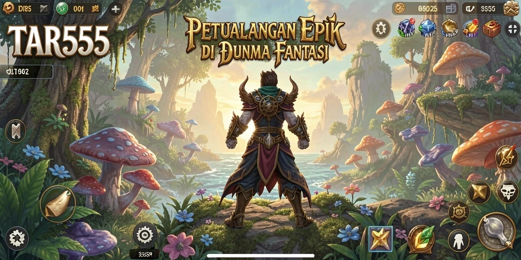 Screenshot gameplay TAR555 menyajikan aksi pertempuran yang intens dan grafis fantastis.