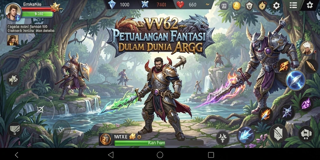 Gameplay seru dan grafis menawan dalam VV62.