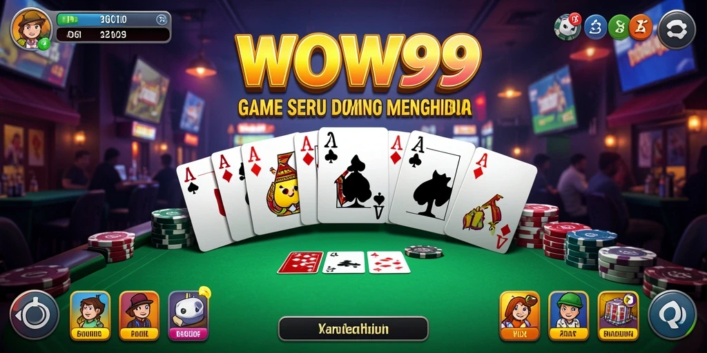 Tampilan gameplay WOW99 yang seru dan menegangkan.