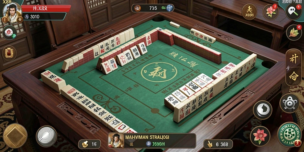 Screenshot tampilan gameplay seru di X88 Mahjong.